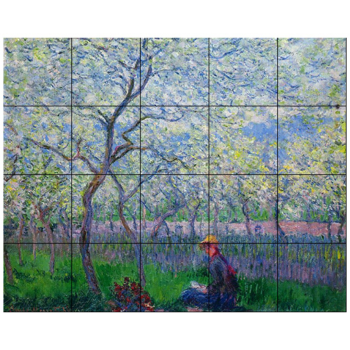 Monet "Orchard in Spring"